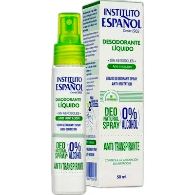 Anti irritacion desdodorante líquido spray 50 ml, Instituto Español