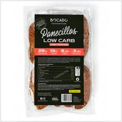 Panecillos low carb high protein 7 uds., Bocado