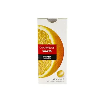 Caramelos balsam sin azúcar naranja vit c 22 g, Sawes