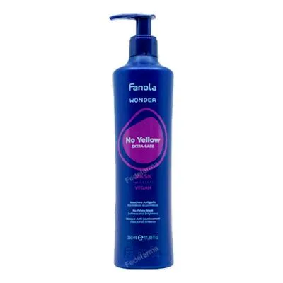 No yellow mask 350 ml, Fanola