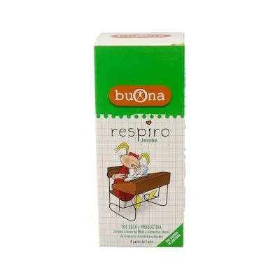 Respiro jarabe tos seca 140 ml, Buona