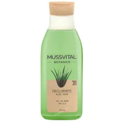 Botanics gel aloe vera 750 ml, Mussvital