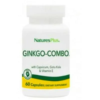 Ginkgo-combo 60 cápsulas, Natures Plus