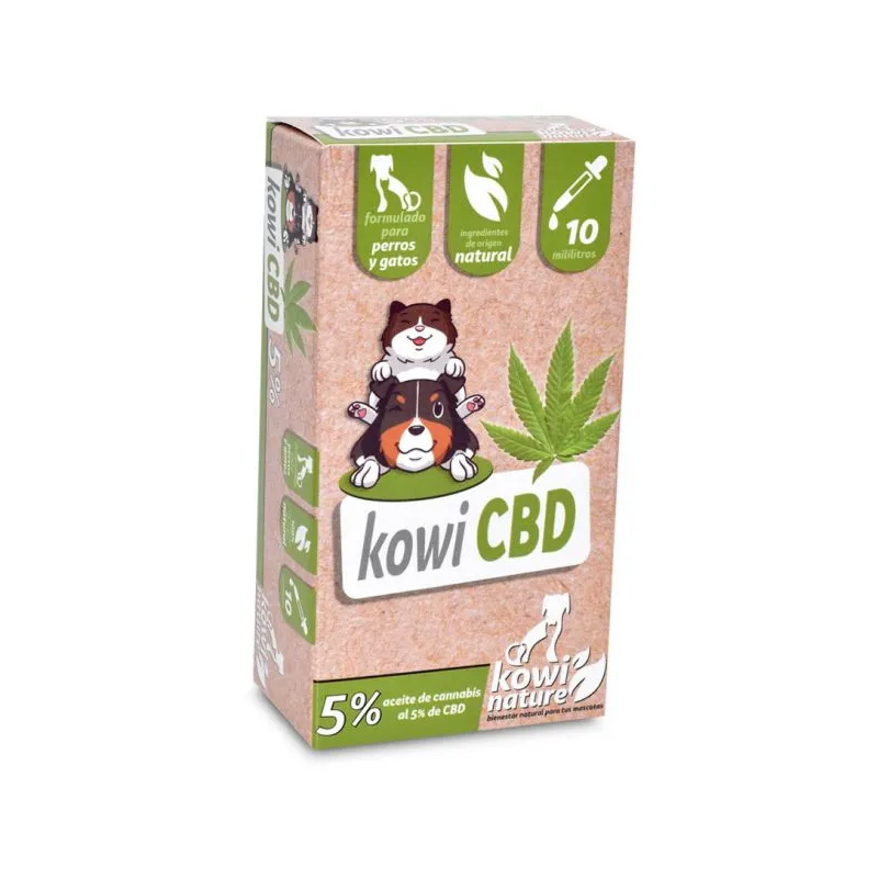 Kowi Nature Veterinaria kowi CBD 5% honden en katten 10 ml, Kowi Nature Vet