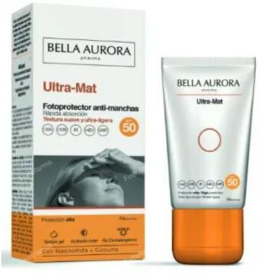 Solar ultra mat SPF50 antimanchas 50 ml, Bella Aurora