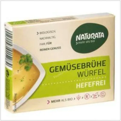 Concentrado para sopa cubitos sin levadura BIO 72 g, Naturata