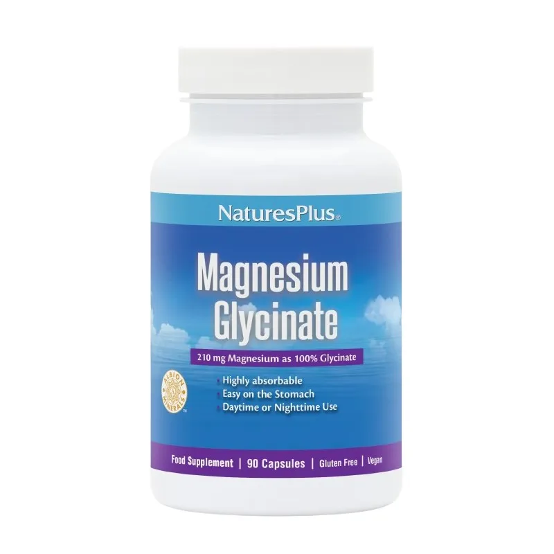 Magnesium glycinate 90 cápsulas, Natures Plus