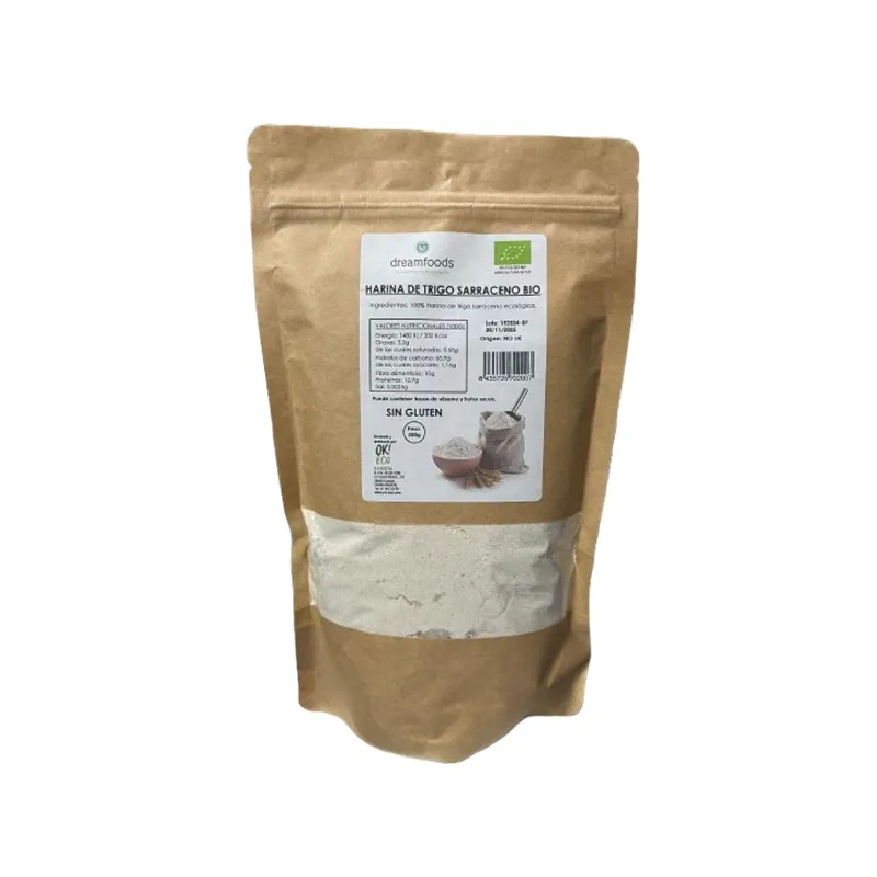 Harina trigo sarraceno dreamfoods BIO 500 g, Dream Foods