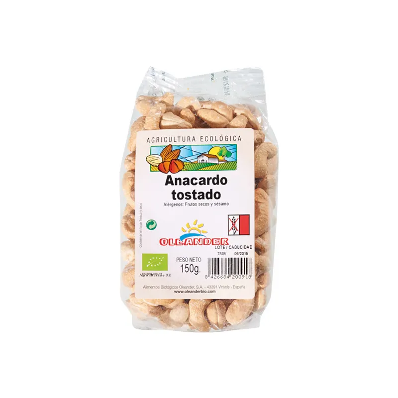 Anacardo tostado BIO 150 g, Oleander