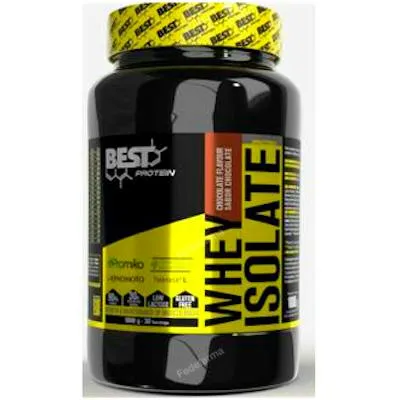 Whey isolate chocolate proteína 90% 1000 g, Best Protein