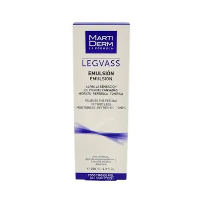 Legvass hidro descans piernas emulsion 200 ml, Martiderm