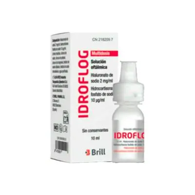 Idroflog sol oftalmica 10 ml, Brill