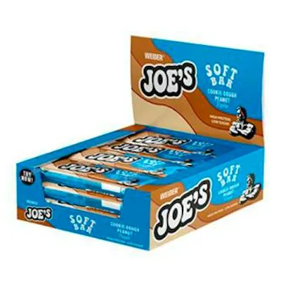 Joe´s soft bar cookie dough 12 x 50 g, Weider