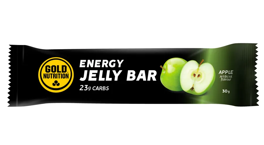 Jelly bar total energy apple 15 uds., Gold Nutrition