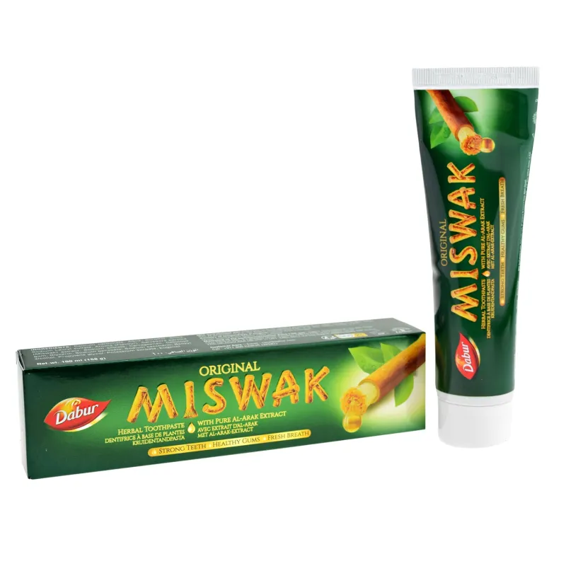 Dentifricio ayurvedico miswak originale 100 ml, Dabur