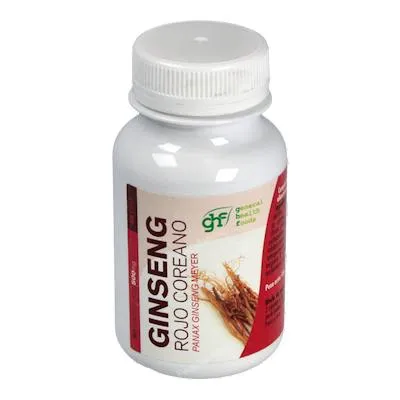 Ginseng rojo coreano 500 mg caps 90 uds., Ghf