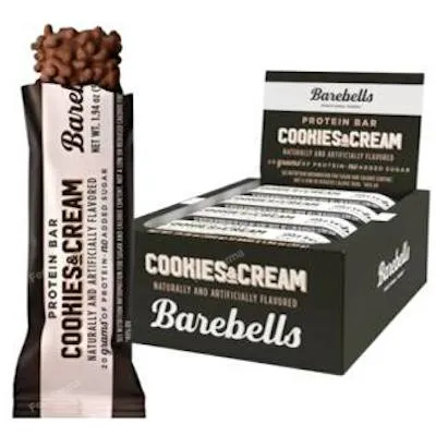 Barrita cookies cream 12 x 55 g, Barebells