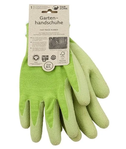 1 par de guantes de jardín - Talla XL, Fair Squared