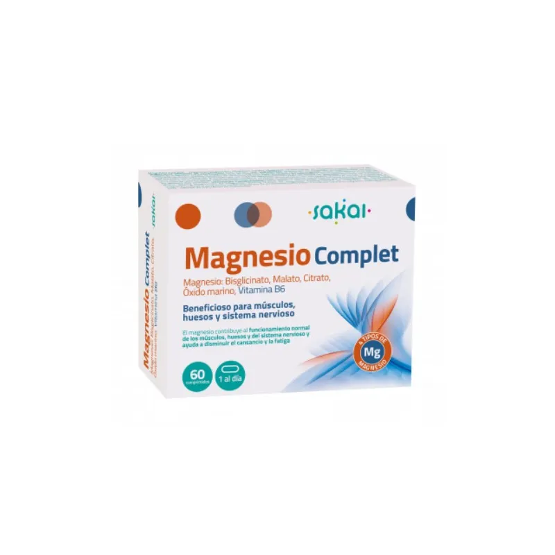 Magnésio complet 60 comprimidos, Sakai