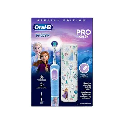 Cepillo elec vitality infantil +3 frozen ii, Oral-b