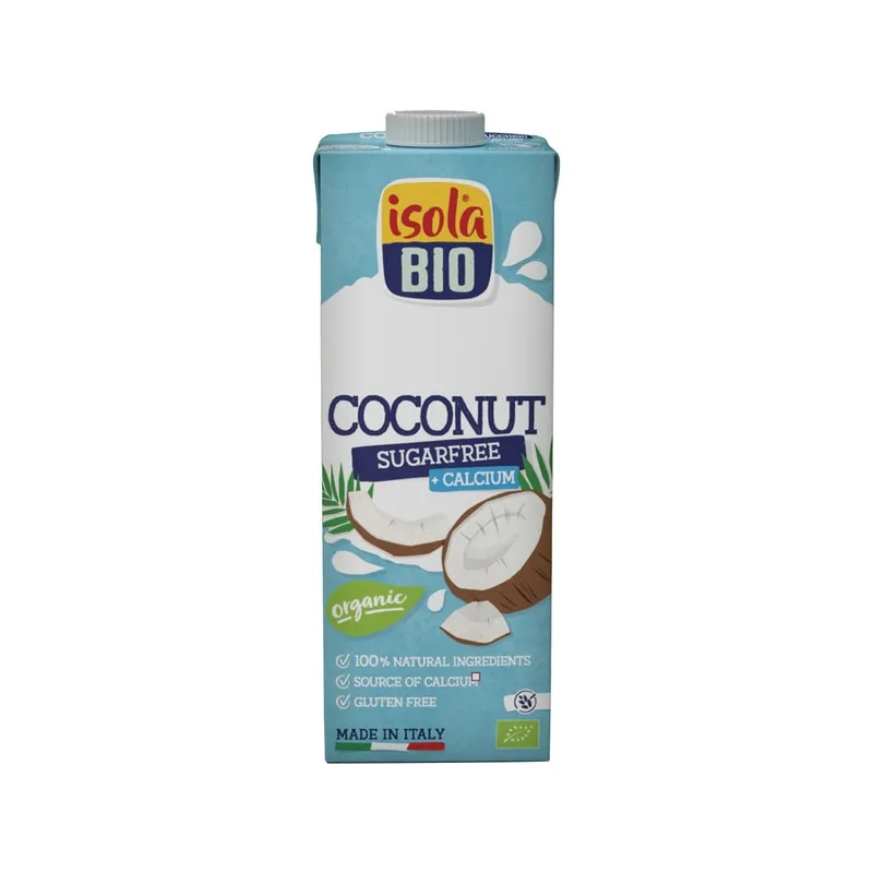 Bebida coconut sin azúcar isola BIO 1 l, Isola Bio