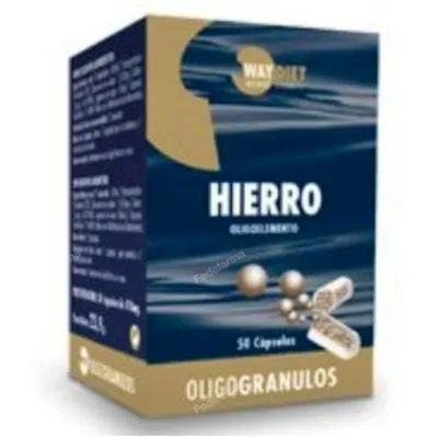 Ferro oligogranulos 50 cápsule, Waydiet Natural Products