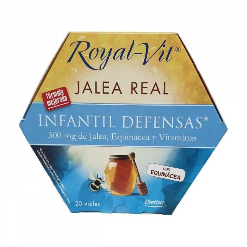 Gelée royale royal vit infantile 300 mg 20 ampoules, Dietisa (dielisa)