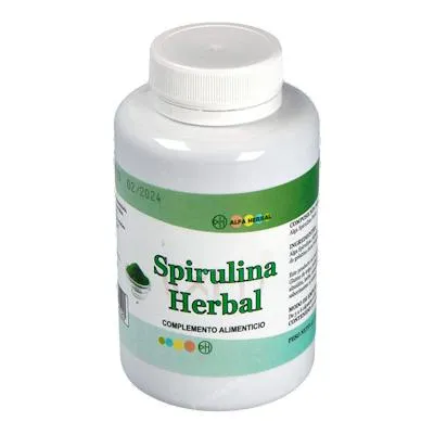 Espirulina herbal 90 cápsulas, Alfa Herbal