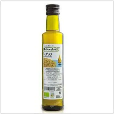 Olio di semi di lino BIO 500 ml, Mandole
