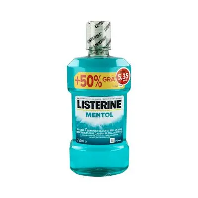 Mentol (pvp marcado 5,35) 750 ml, Listerine