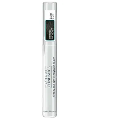 Retocador de cabelos brancos e sobrancelhas preto 10 ml, Cleare Institute