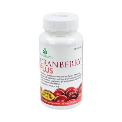 Cranberry plus 60 comprimidos, El Naturalista