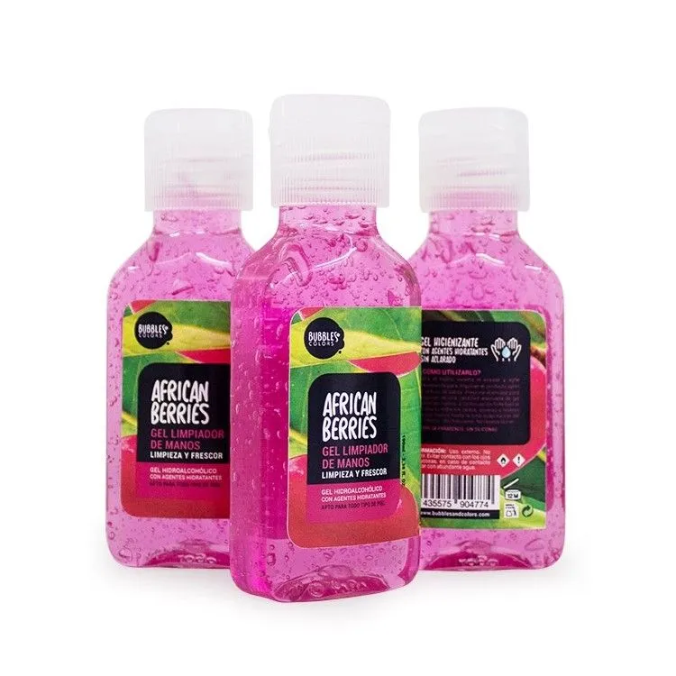 Gel Hidroalcohólico Baya Africana 100 ml, Bubbles & Colors