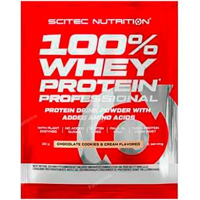 100% whey protein crema de galleta de choco 30 g, Scitec Nutrition