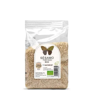 Sésamo tostado BIO 250 g, Naturcid