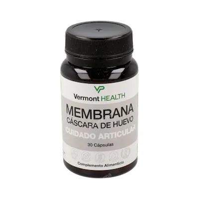 Membrana de cascara de huevo 30 cápsulas, Vermont Health