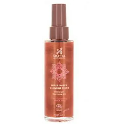 Aceite iluminador iriscente 02 Rose Gold 100 ml, Boho Green Make Up