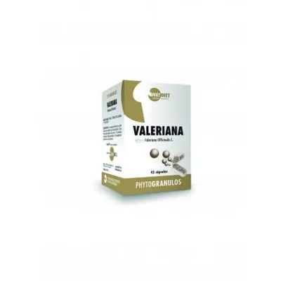 Valeriana De 400 mg 45 cápsulas, Waydiet