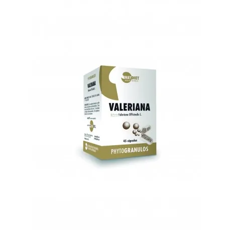 Valeriana De 400 mg 45 cápsulas, Waydiet