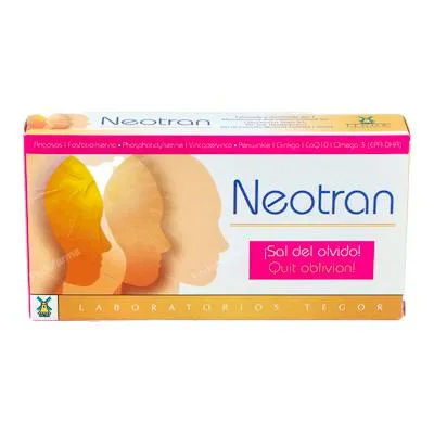 Neotran 20 cápsulas, Tegor