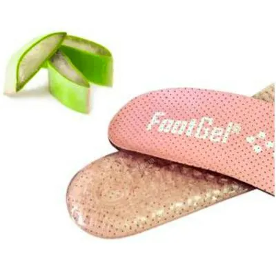 Plantillas gel mujer aloe vera talla 35-38, Footgel