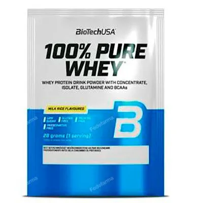 100% puré whey arroz con leche 28 g, Biotechusa