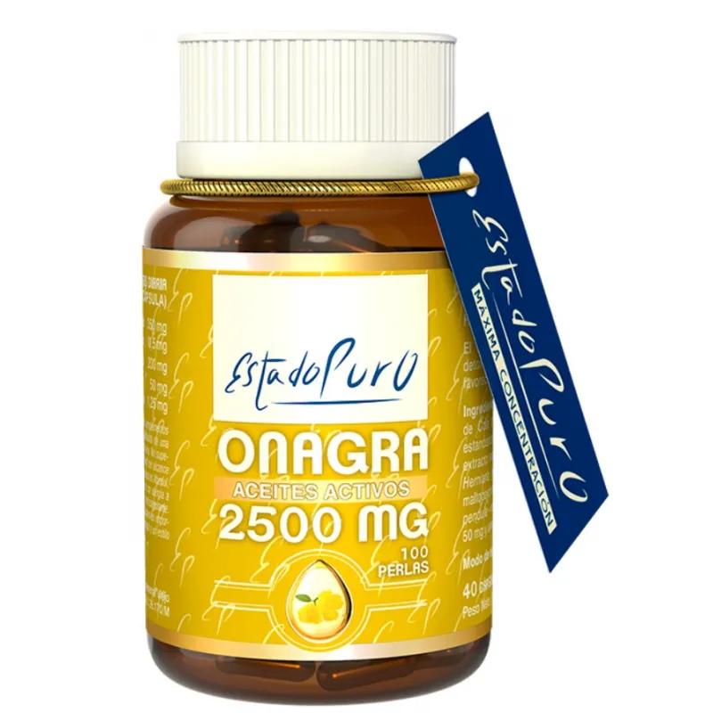 Onagra 2500 mg estado puro 100 perlas, Tongil