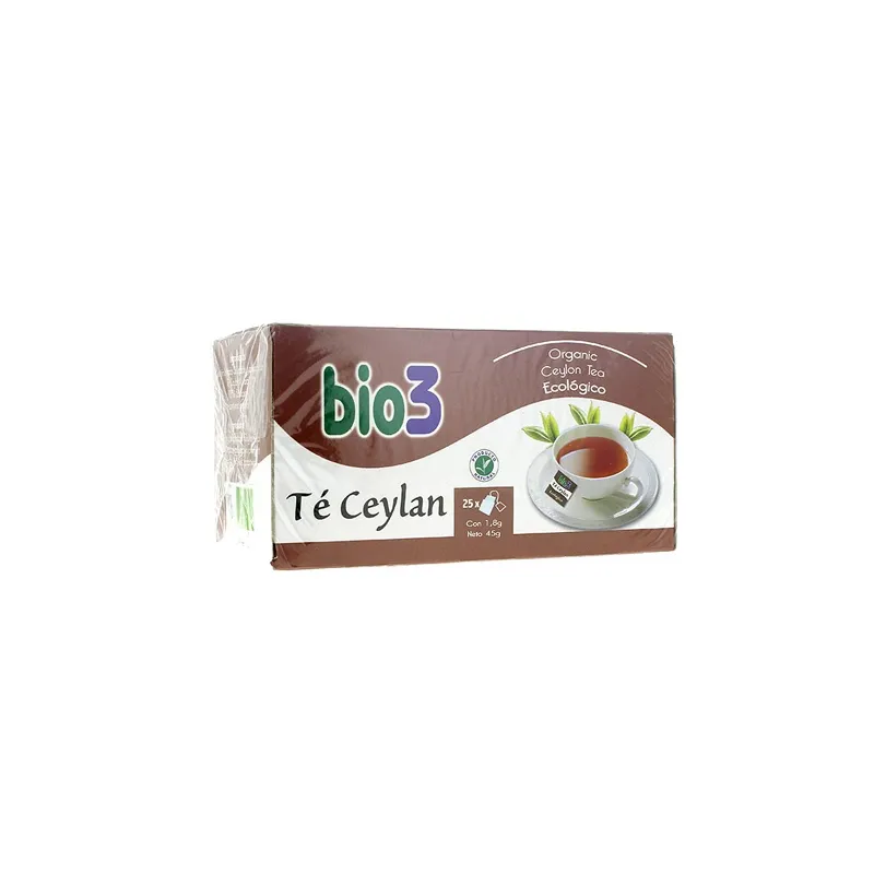 Bie 3 té ceylan 25 filtros, Bio3