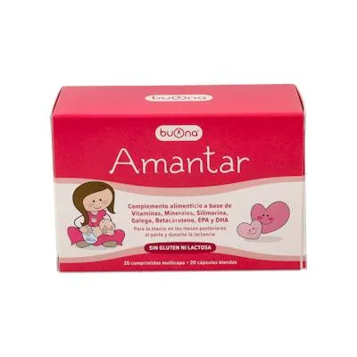 Amantar 20 comprimidos 20 cápsulas, Buona