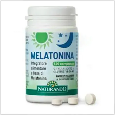 Melatonina 1 mg 120 comprimidos, Naturando