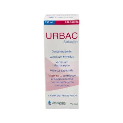 Urbac solución 150 ml, Vitalfarma