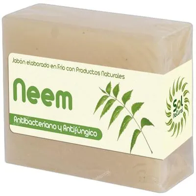 Jabón de neem 100 g, Solnatural
