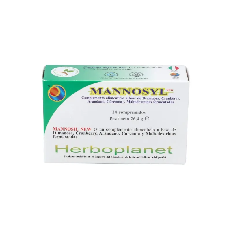 Mannosyl new 24 comprimidos, Herboplanet