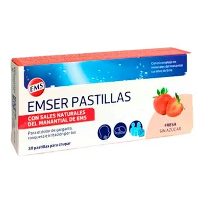 Emser sales naturales del manantial de ems para chupar 30 pastillas, Aquilea